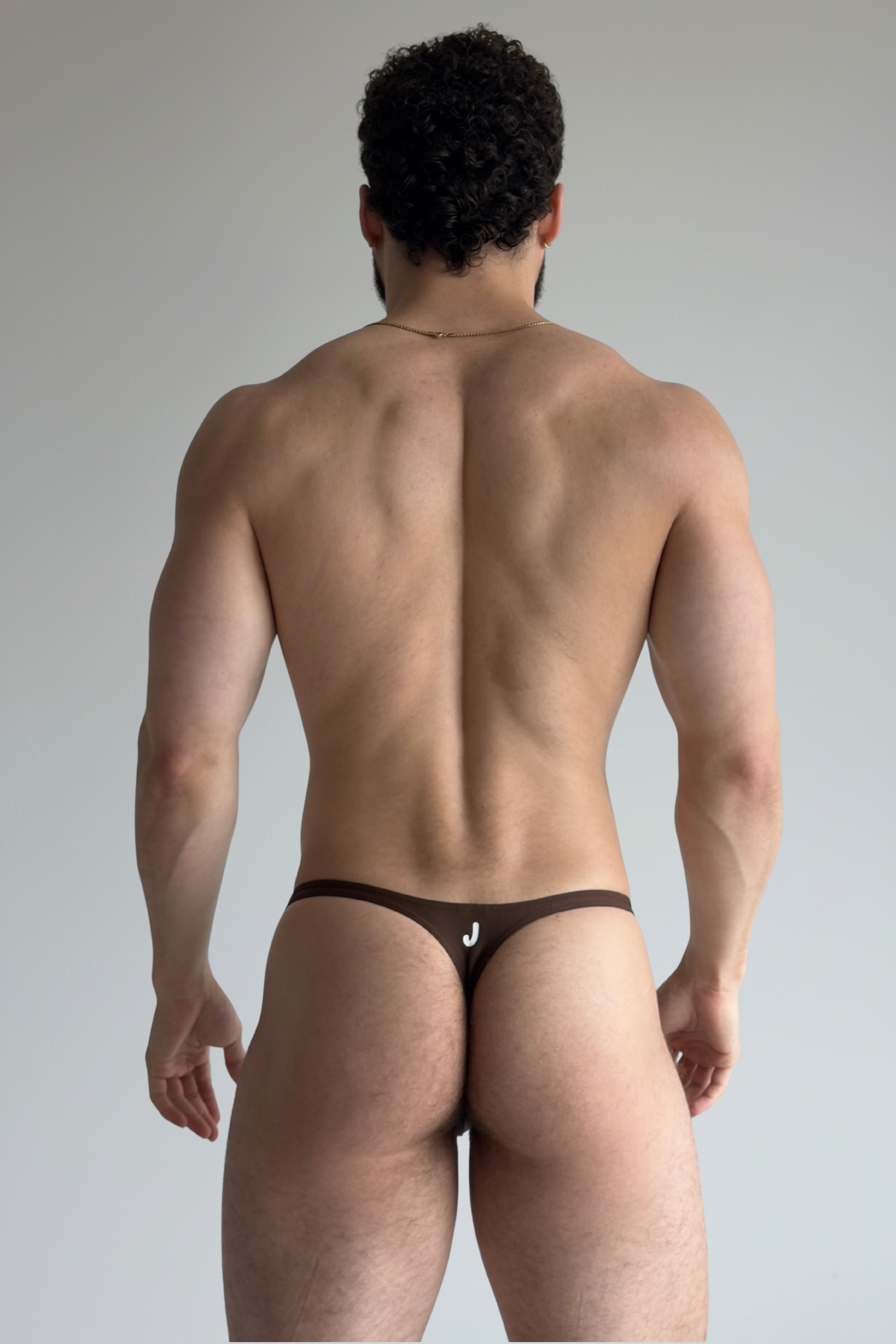 swim thong - espresso