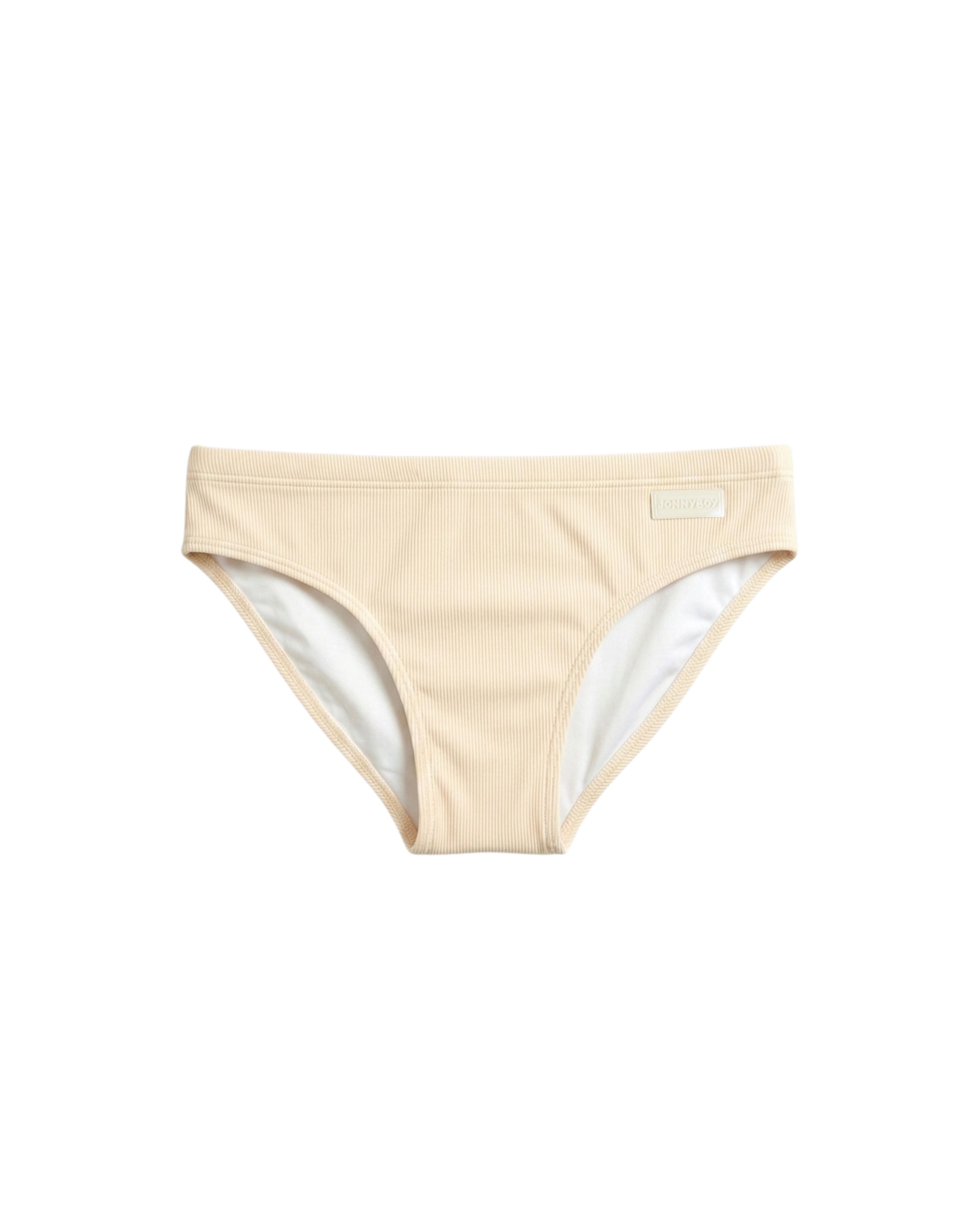 riviera rib swim brief - linen