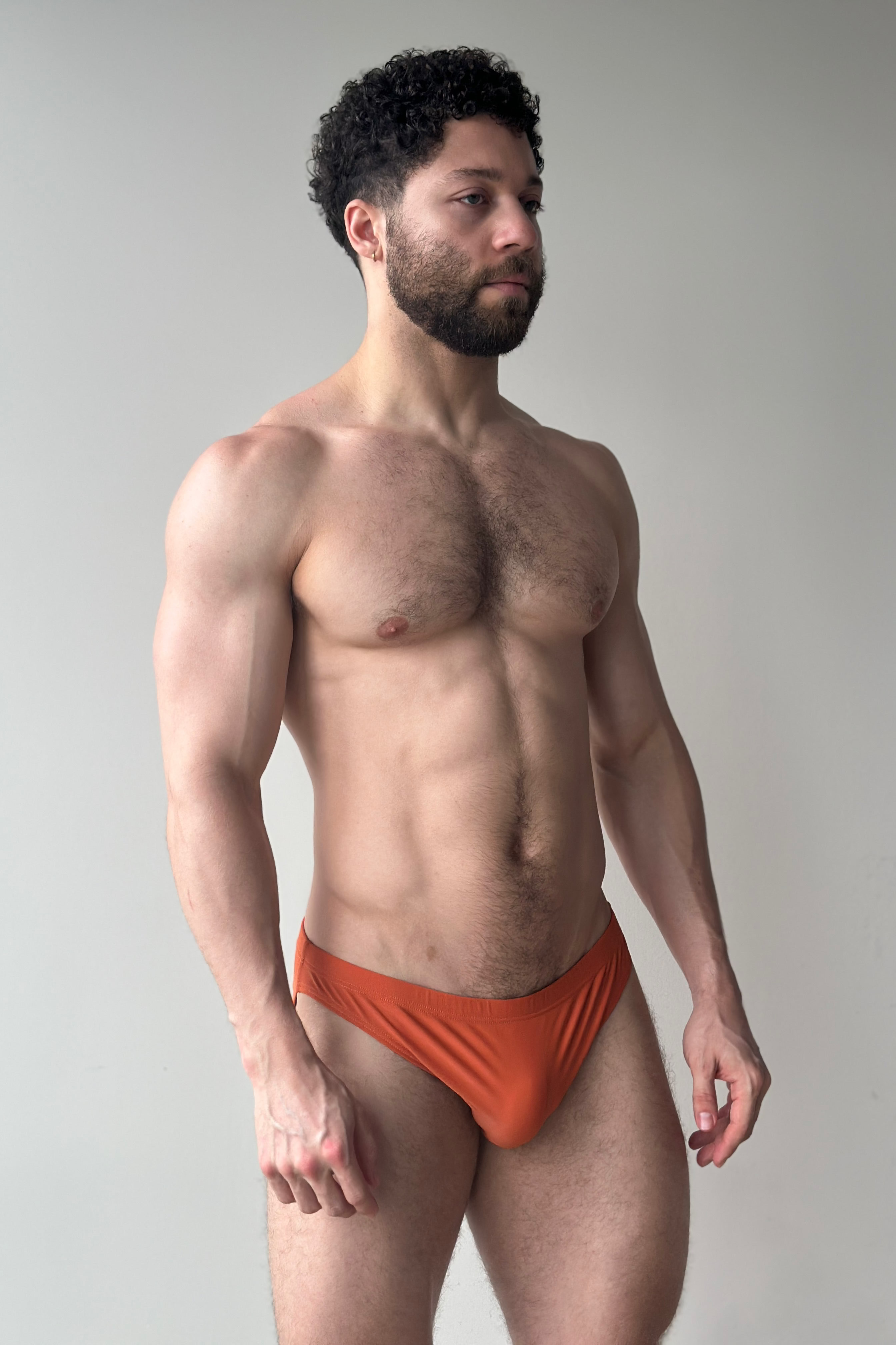 hip swim brief - sunset
