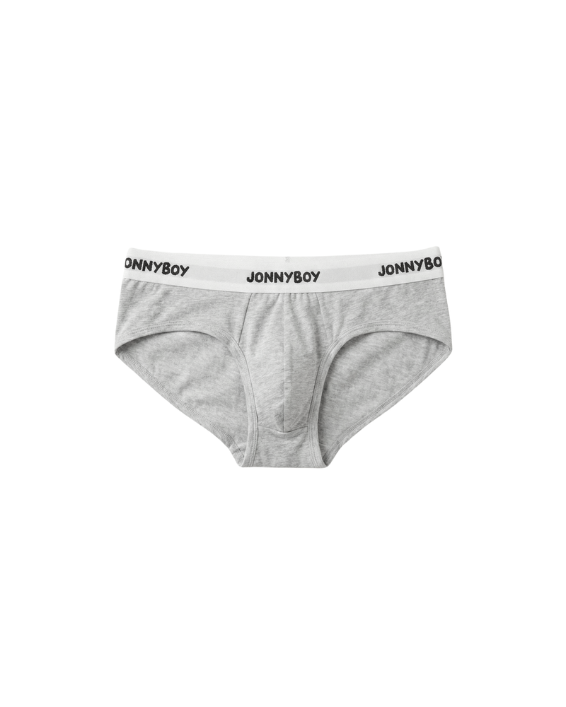core brief - heather grey
