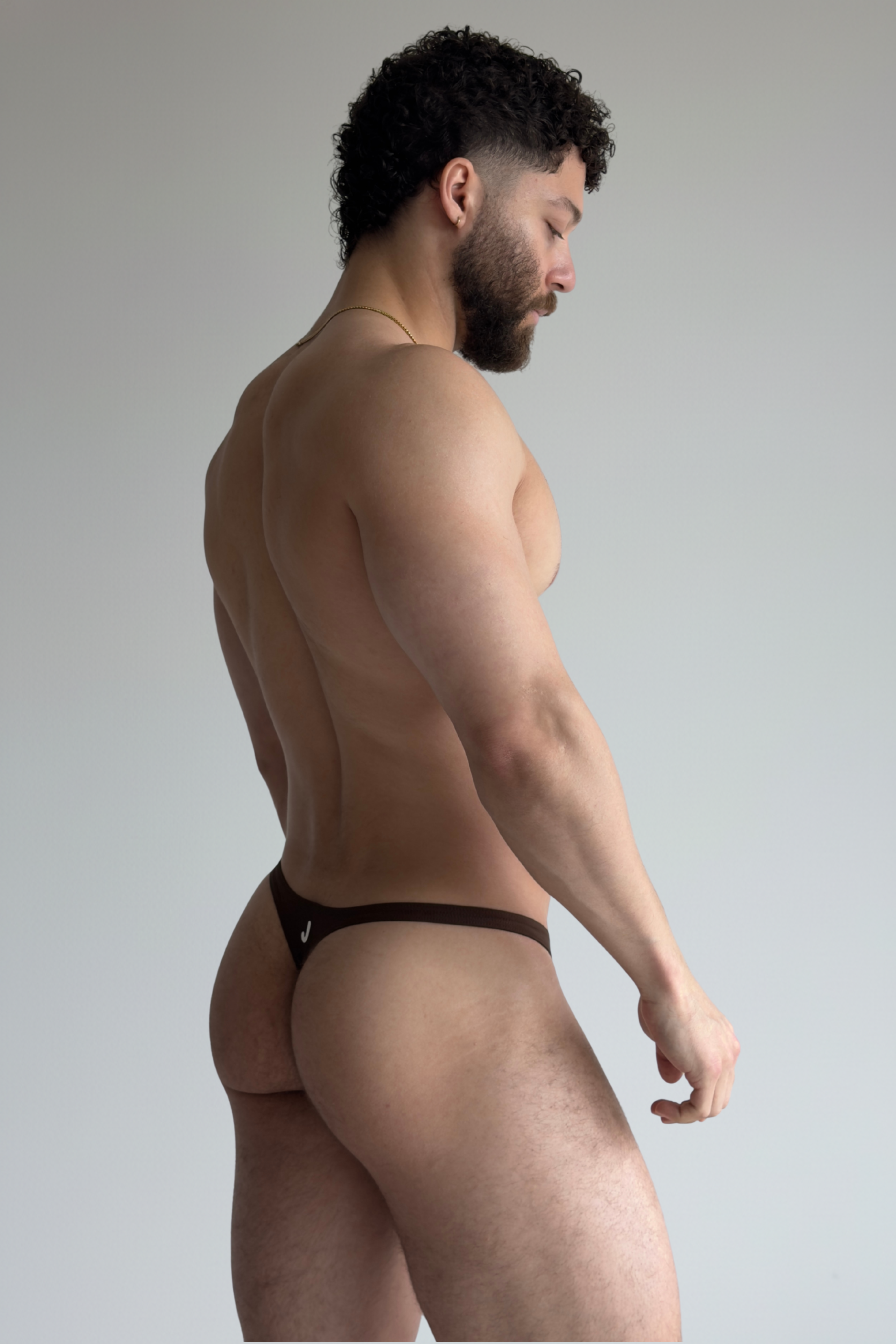swim thong - espresso