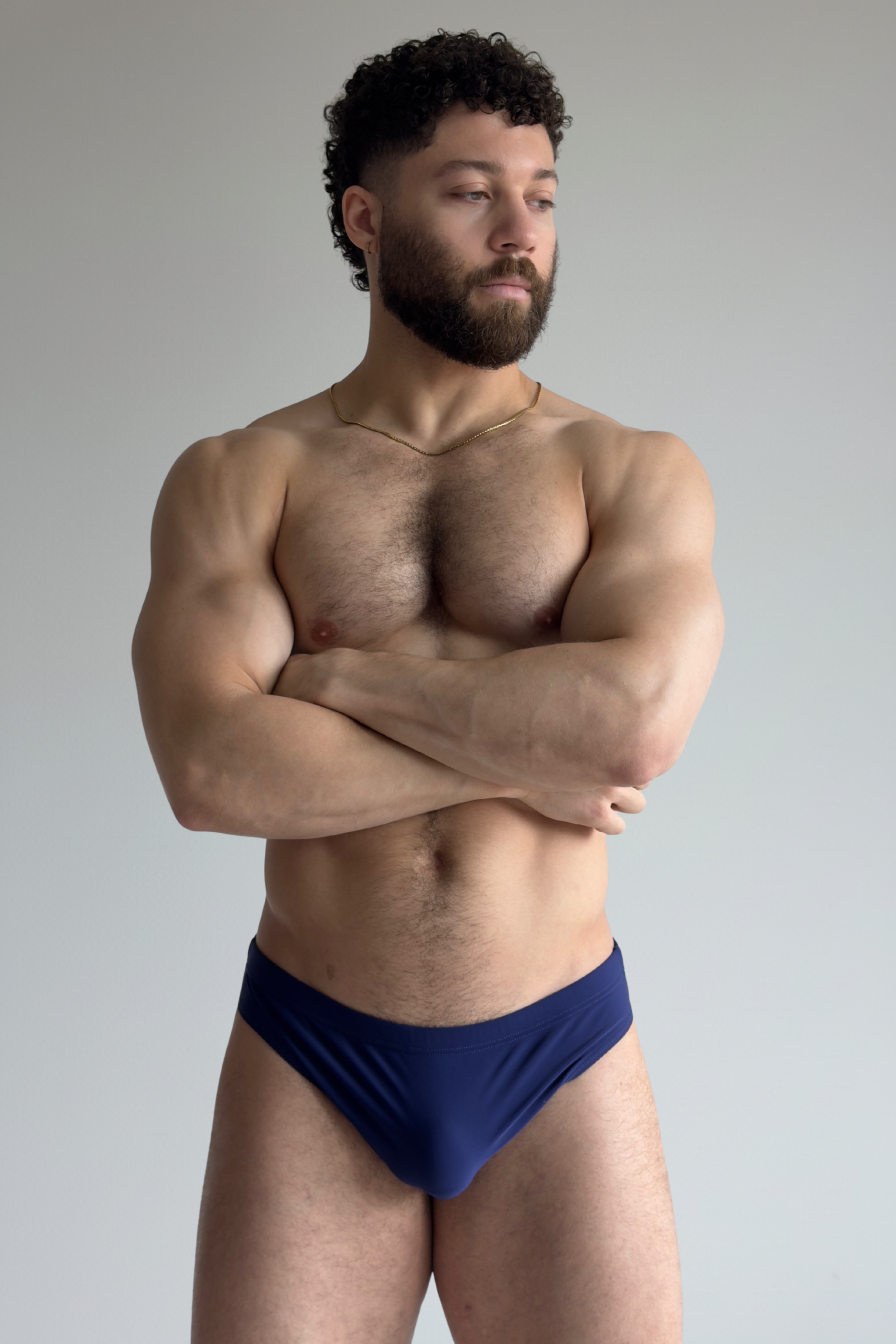 hip swim brief - navy