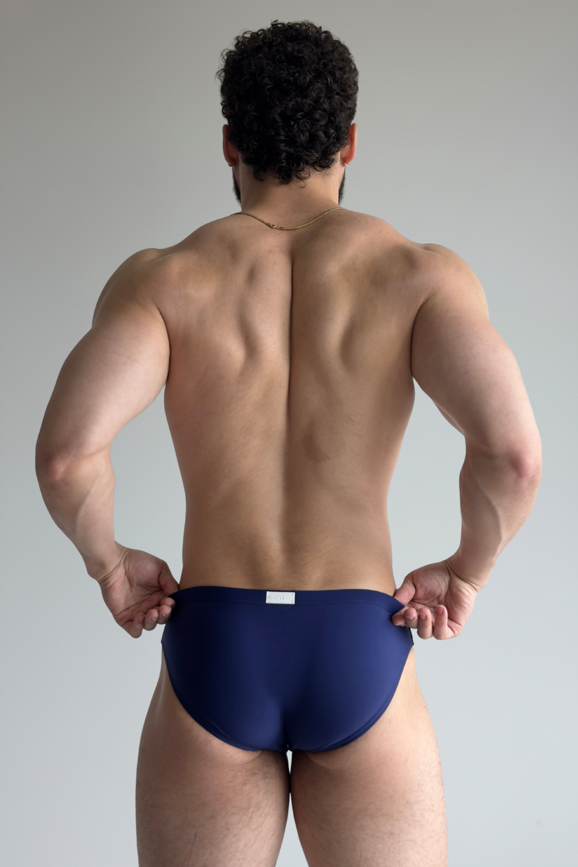 hip swim brief - navy
