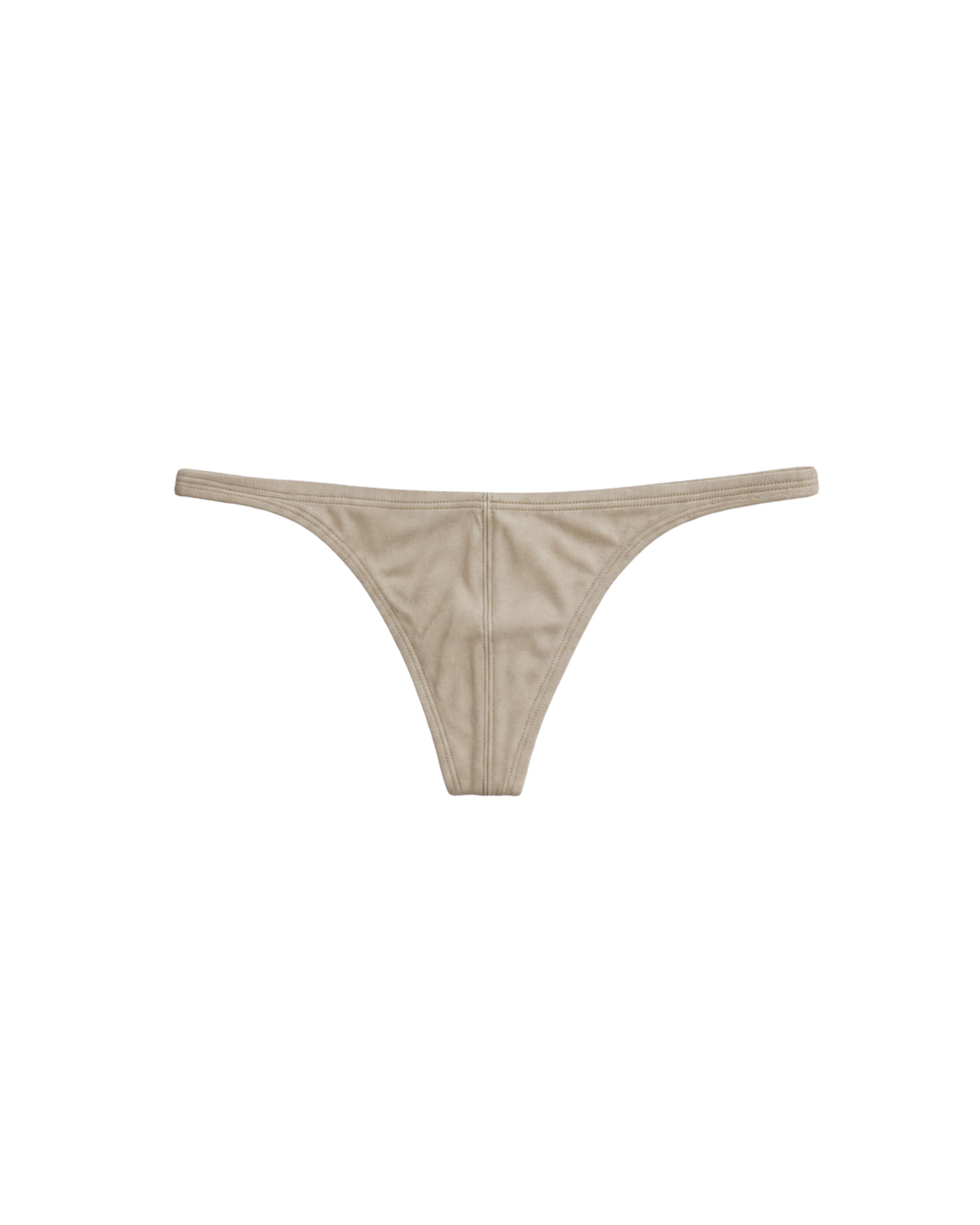swim thong - sand